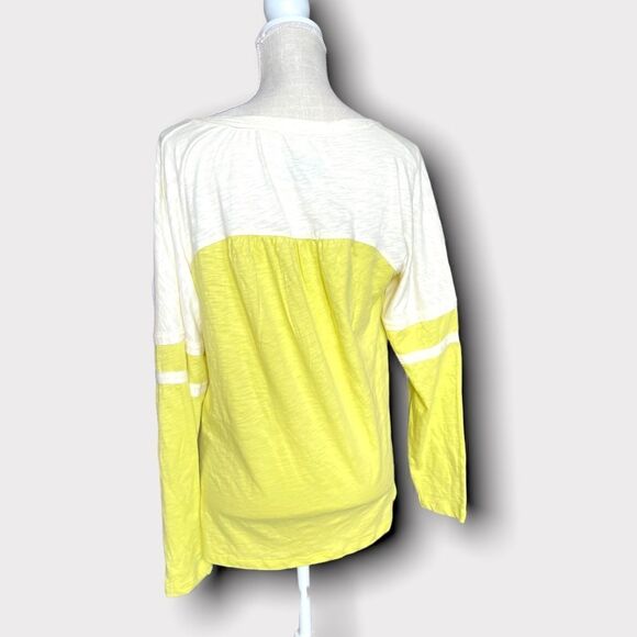 Pilcro & The Letterpress Anthropologie V Neck LS Tee - Picture 5 of 7